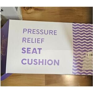 Cushion Lab Patented Pressure Relief Seat Cushion for Office & Home Chair -BLACK